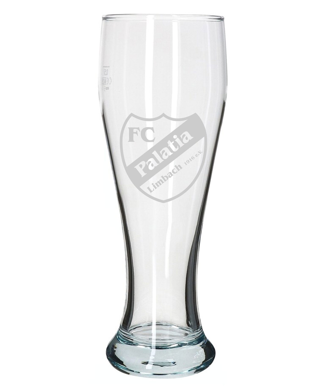 Glas, Bierglas, Hohes Glas, Stielglas, Palatia-Logo
