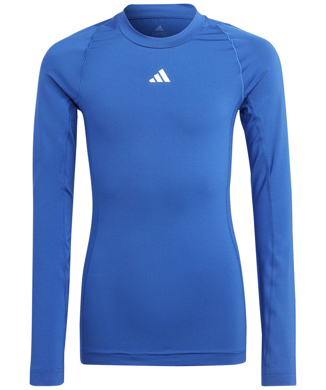 Langarmshirt, Stretchmaterial, Rundhals, Universell-blau, Fitness-Top