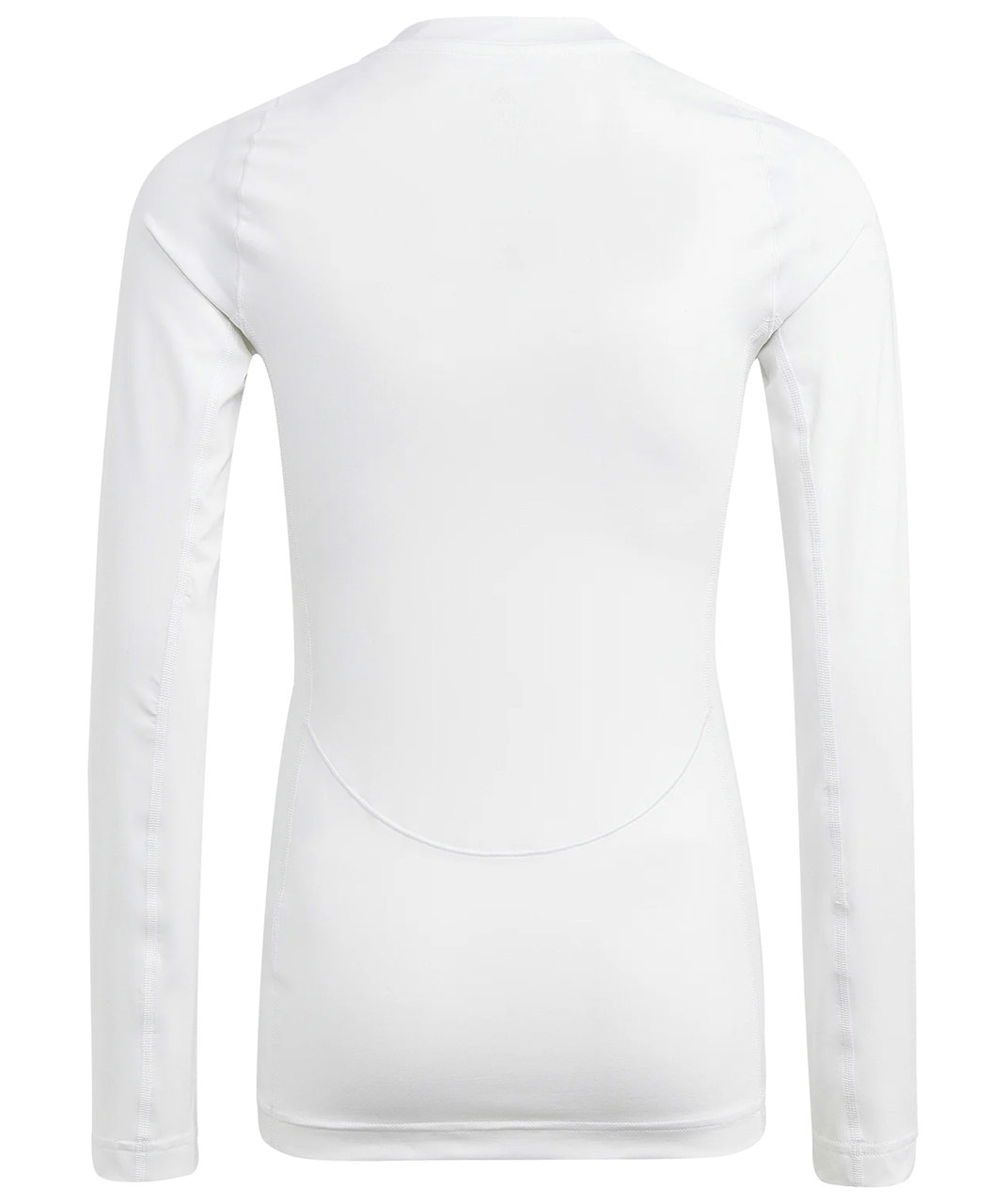 langsame, weiß, langarm, rückenansicht, kein-markenlabel