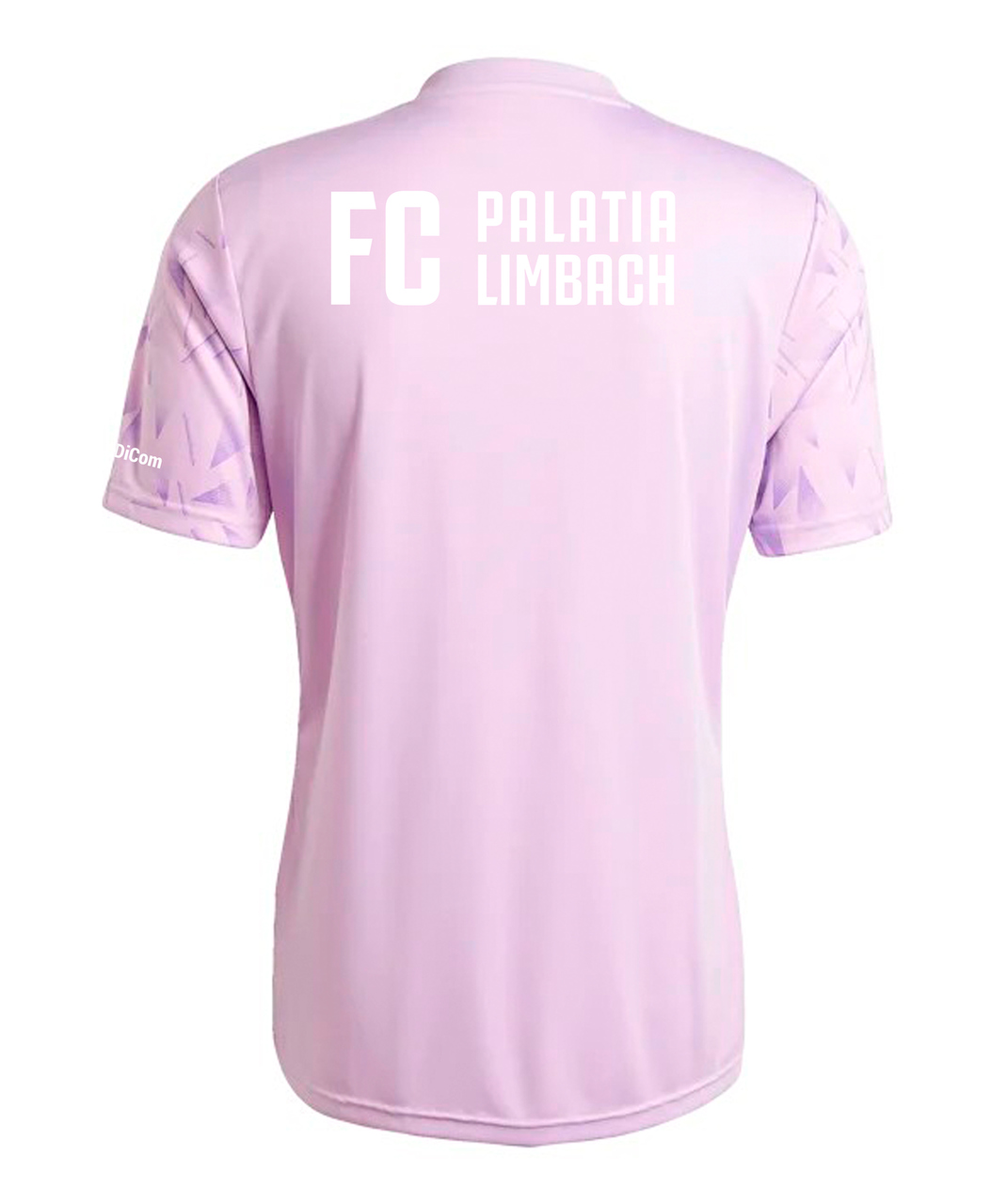 Polohemd, Flieder, Kurzarm, Rückenseite Grafik, Palatia Limbach